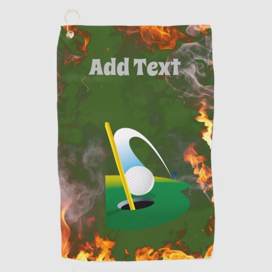 Concevez vos propres serviettes de golf uniques po (Devant)