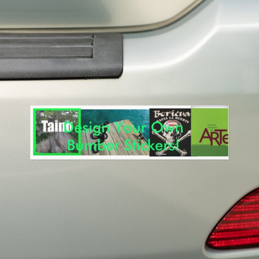 Concevez Vos Propres Stickers Bumper ! (En voiture)