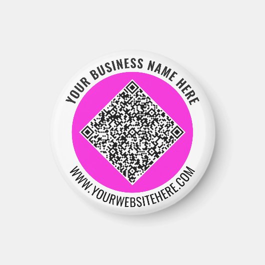 Concevez votre aimant promotionnel de code QR Ajou (Devant)