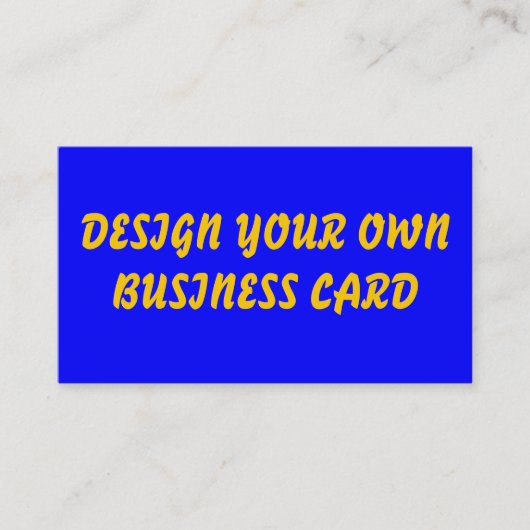 CONCEVEZ VOTRE CARTE D'OWNBUSINESS (Devant)