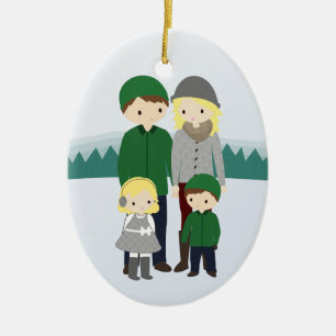 Concevez votre ornement personnalisable de Noël d