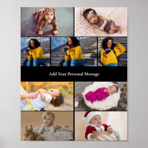 Concevez votre propre 9 photo Collage Poster