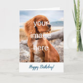 CONCEVEZ VOTRE PROPRE CARTE D'ANNIVERSAIRE (Devant)