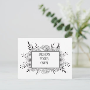 Concevez votre propre carte de Faire-part Florale