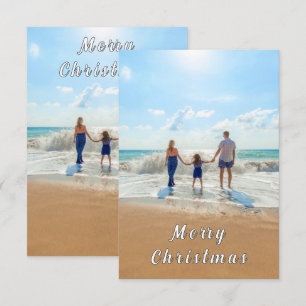Concevez votre propre carte de Noël personnalisée