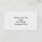 Concevez votre propre carte de visite (Dos)