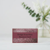 Concevez votre propre Carte de visite (Debout devant)