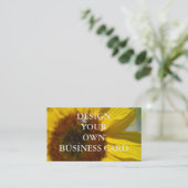 Concevez votre propre Carte de visite (Debout devant)