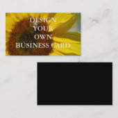 Concevez votre propre Carte de visite (Devant / Derrière)