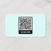 Concevez Votre Propre Carte de Visite avec Code QR (Dos)