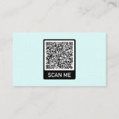 Concevez votre propre Carte de visite avec le code (Dos)