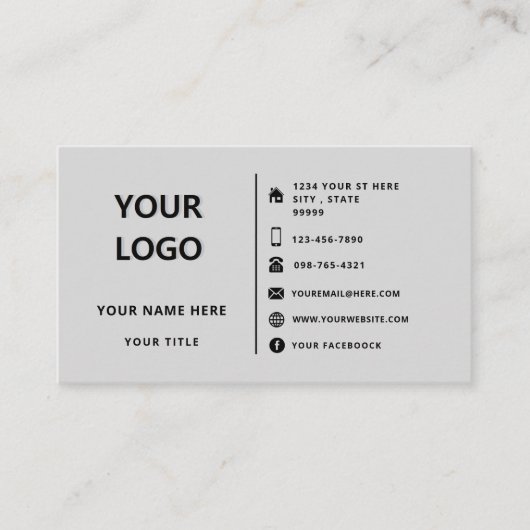 Concevez votre propre Carte de visite de code QR d (Devant)