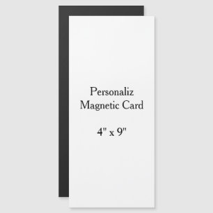 Concevez votre propre carte magnétique personnalis
