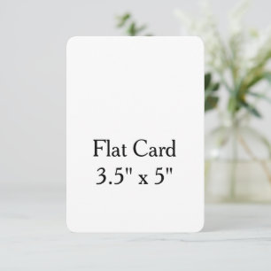 Concevez votre propre carte personnalisée 3,5" x 5