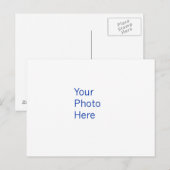 Concevez votre propre carte postale (Devant / Derrière)
