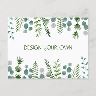 Concevez votre propre carte postale d'invitation f
