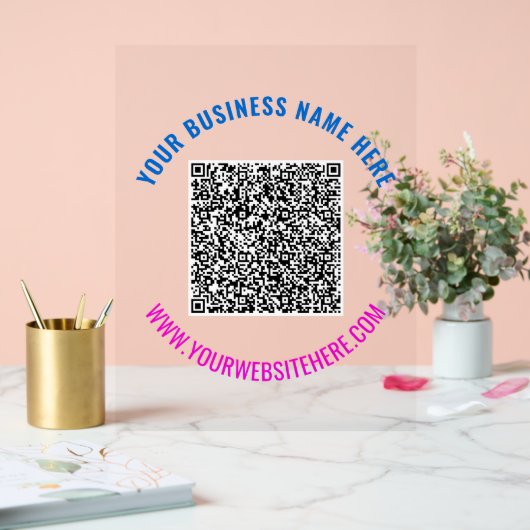 Concevez votre propre code QR personnalisé Texte s (Mariage)