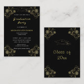 Concevez votre propre Invitation de Graduation Bla (Devant / Derrière)