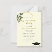 Concevez votre propre invitation de graduation d'o (Devant)