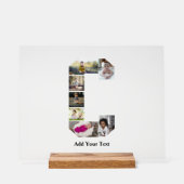 Concevez votre propre lettre C Photo Collage (Recto)