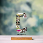 Concevez votre propre lettre C Photo Collage (Neutre)