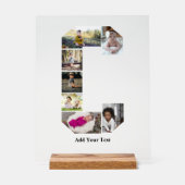 Concevez votre propre lettre C Photo Collage (Recto)