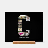 Concevez votre propre lettre C Photo Collage (Recto)