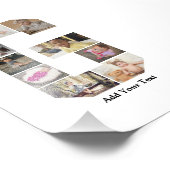 Concevez votre propre lettre G photo Collage (Coin)