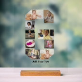 Concevez votre propre lettre G photo Collage (Neutre)