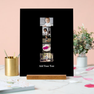 Concevez votre propre lettre I photo Collage