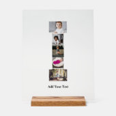 Concevez votre propre lettre I photo Collage (Recto)