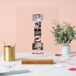Concevez votre propre lettre I photo Collage