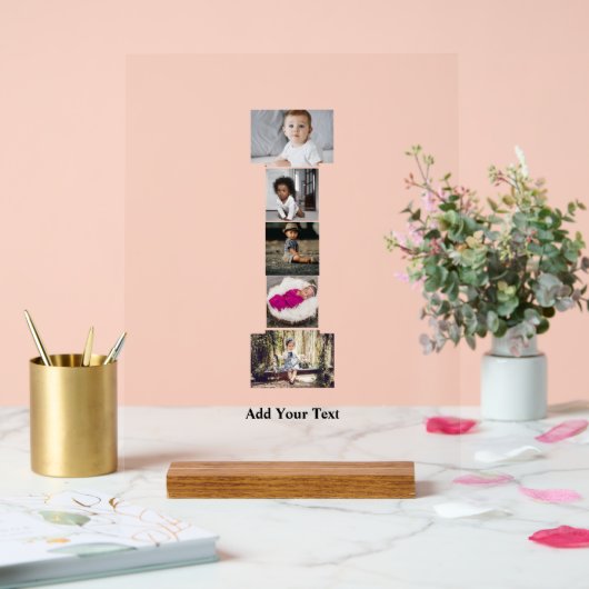 Concevez votre propre lettre I photo Collage (Mariage)