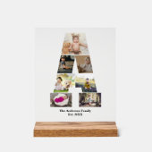 Concevez votre propre lettre Un collage photo (Recto)