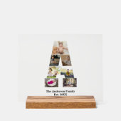 Concevez votre propre lettre Un collage photo (Recto)