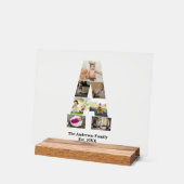 Concevez votre propre lettre Un collage photo (Angle)