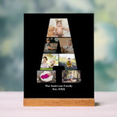 Concevez votre propre lettre Un collage photo (Neutre)