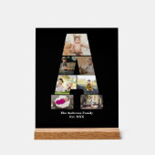 Concevez votre propre lettre Un collage photo (Recto)