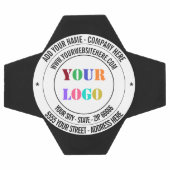 Concevez votre propre logo personnalisé et la ball (Plat)