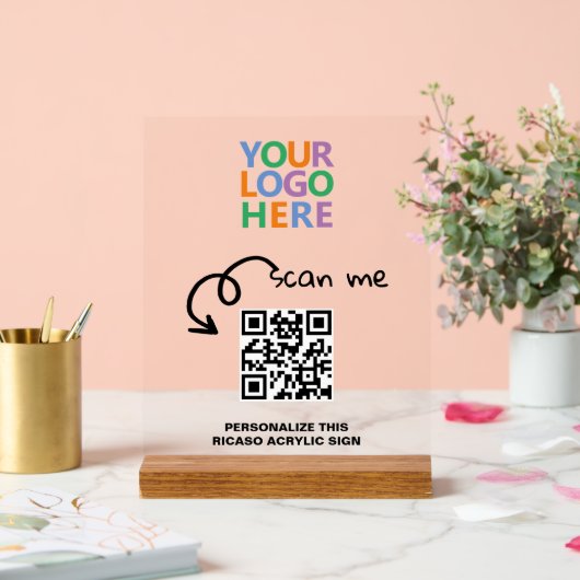 Concevez votre propre logo personnalisé QR Code (Mariage)