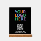 Concevez votre propre logo personnalisé QR Code (Recto)