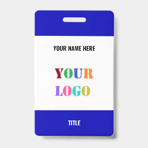 Concevez votre propre modèle de badge avec logo ou