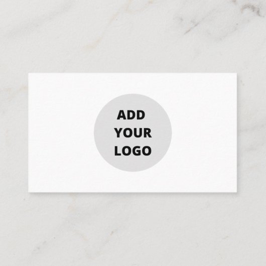 Concevez votre propre modèle de carte de visite (Dos)