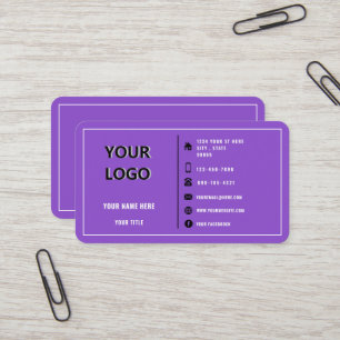 Concevez votre propre modèle de carte de visite vi