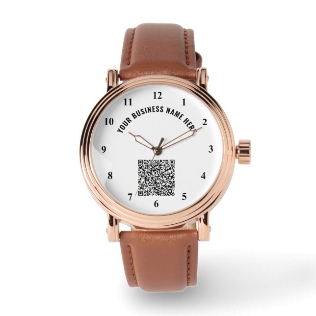 Concevez votre propre modèle de montre à code QR a (Recto)