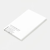 Concevez votre propre Modèle de notes post-it® pou (Incliné)