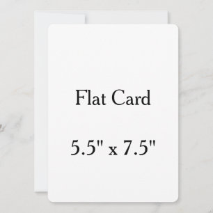 Concevez votre propre modèle personnalisé 5,5" x 7