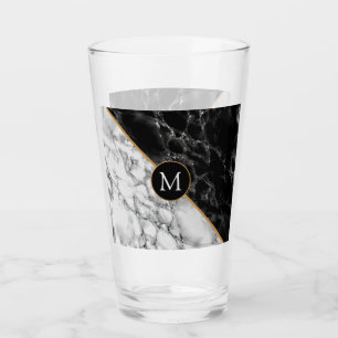 Concevez votre propre monogramme - verre personnal