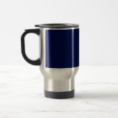 Concevez votre propre Mug de voyage - Bleu et arge (Gauche)