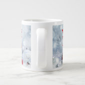 Concevez votre propre Mug Jumbo - Baubles de neige (Dos)